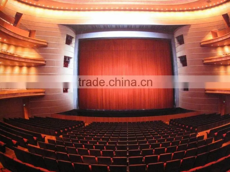 mdf wall board wooden grooved acoustic sound absorbing panel soundproof wall panel for auditorium