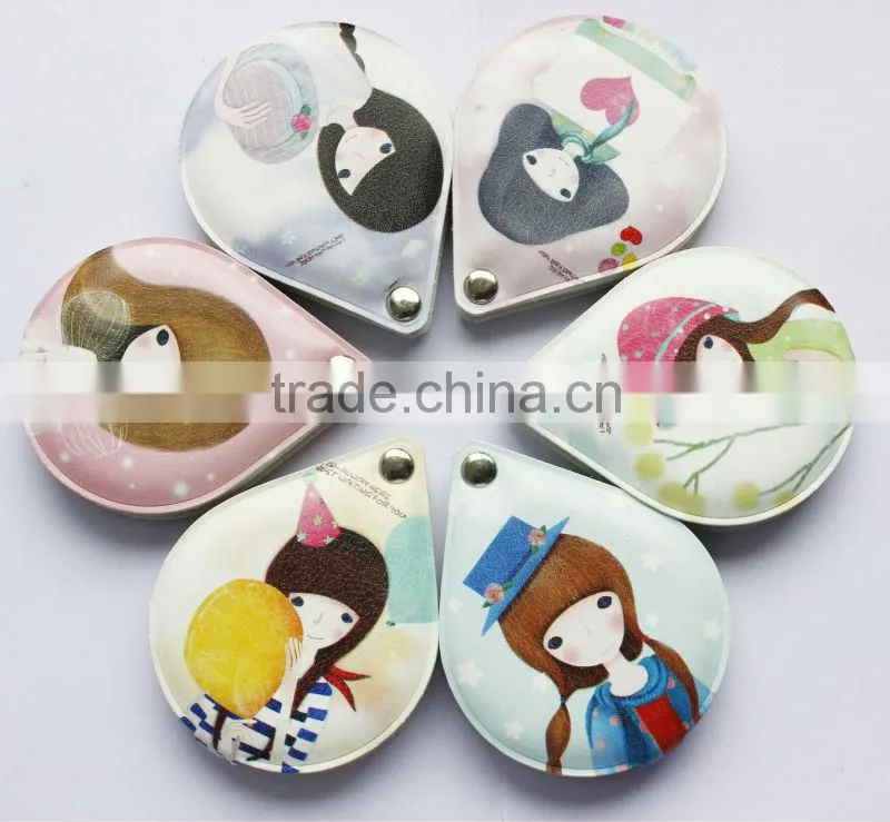 Pretty girly keychain mirror for wholesale,ME303