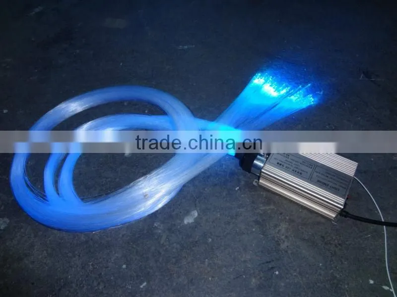 2mm 350m/roll led optic fiber light with fiber optic light engine