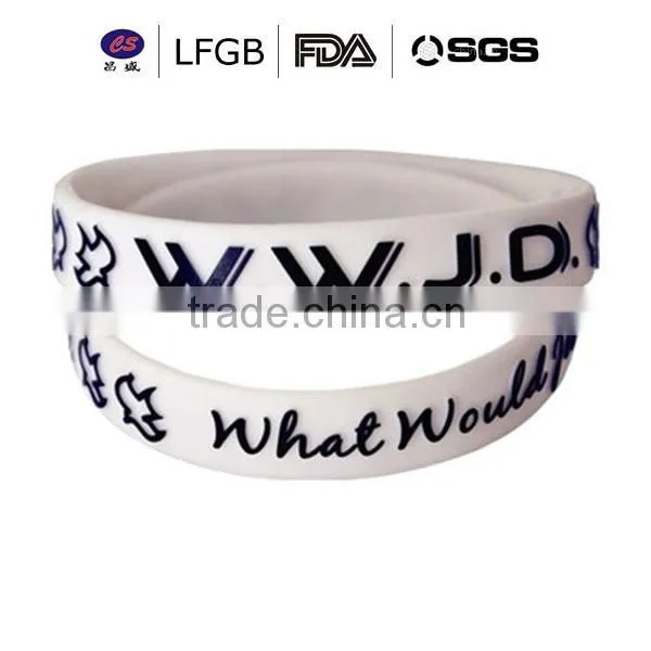 personalized Hallowmas silicone bracelets for gifts /new design silicone wristband for merry christmas