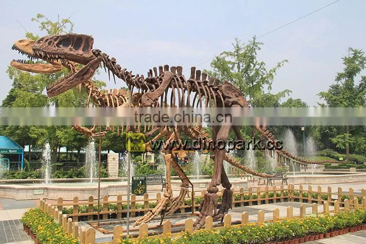 HLT artifical fiberglass dinosaur fossil for the science museum