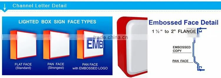 High quality wall mounted custom led backlit stainless steel letter signs