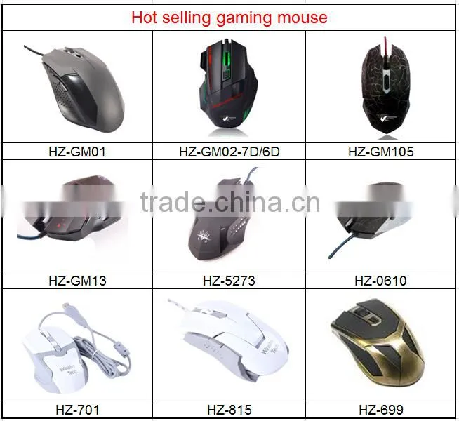 Fast Response 3500dpi Driver USB 3D Gaming Mouse