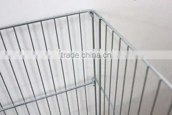 High quality Folding Wire Dump Basket Bin