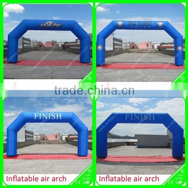 Portable inflatable wedding arch