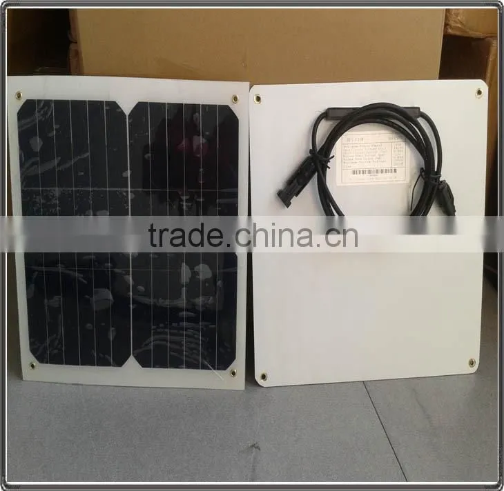 75w Monocrystalline Semi Flexible Solar Panel Module Price