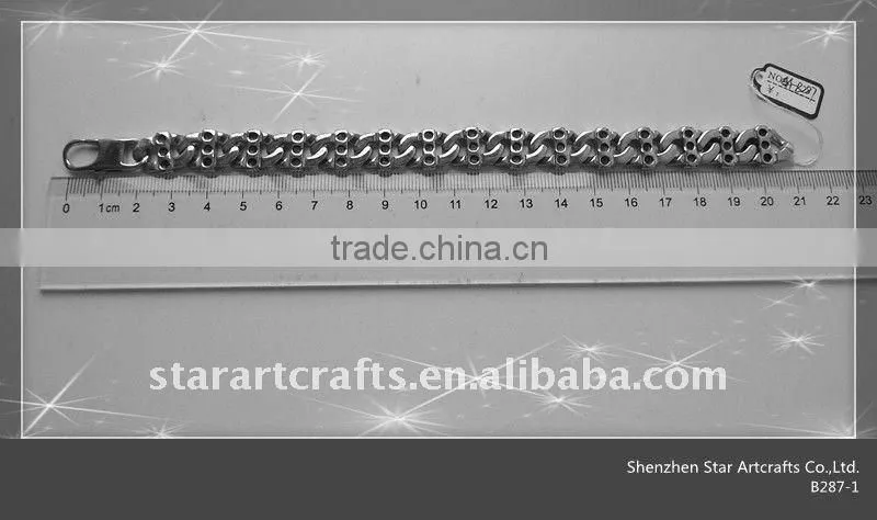 316 stainless steel hot sale bracelet 2013