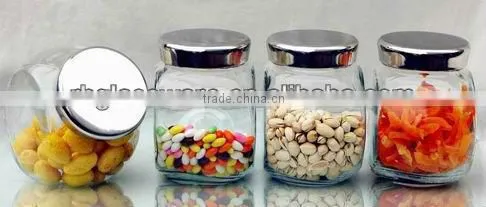airtight small glass jar