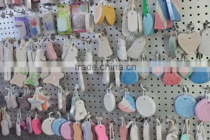 Cheap and High Quality yellow Pumice Stone Foot Care Scruber Dead Hard Skin Callus Remover Pedicure Tool