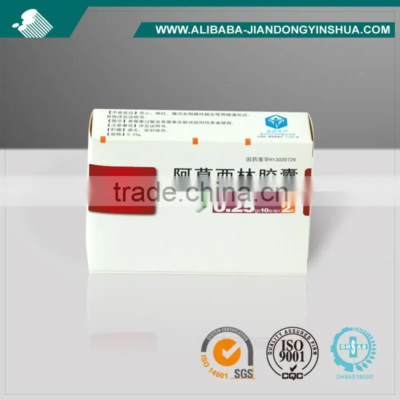 factory direct supply paper pill box