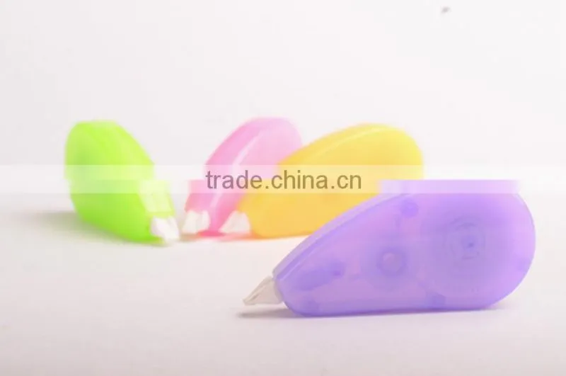 Red clear color correction tape