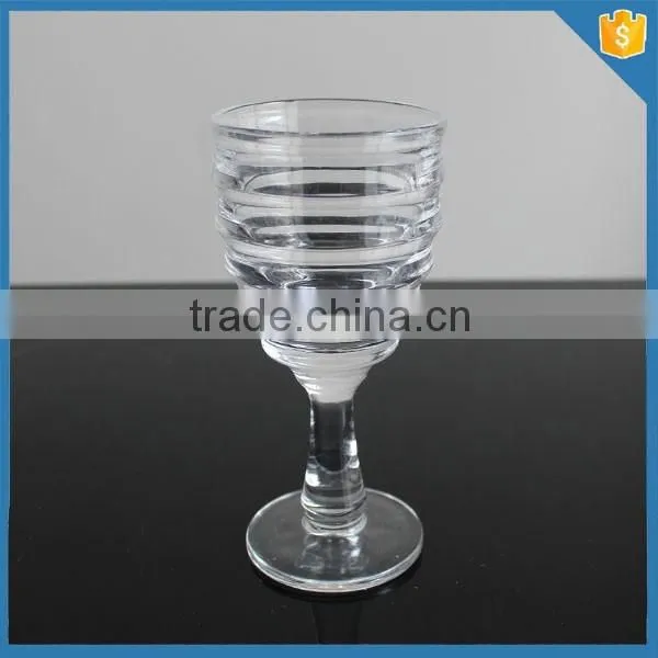 Factory super low price Clear beach wine glass cup