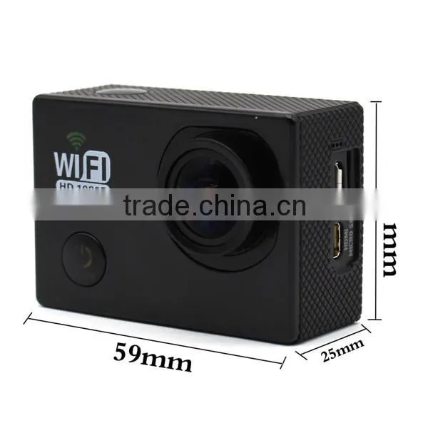 Full HD 1080P Action Cameras WIFI SJ6000 NTK96655 Chipset go pro Camera