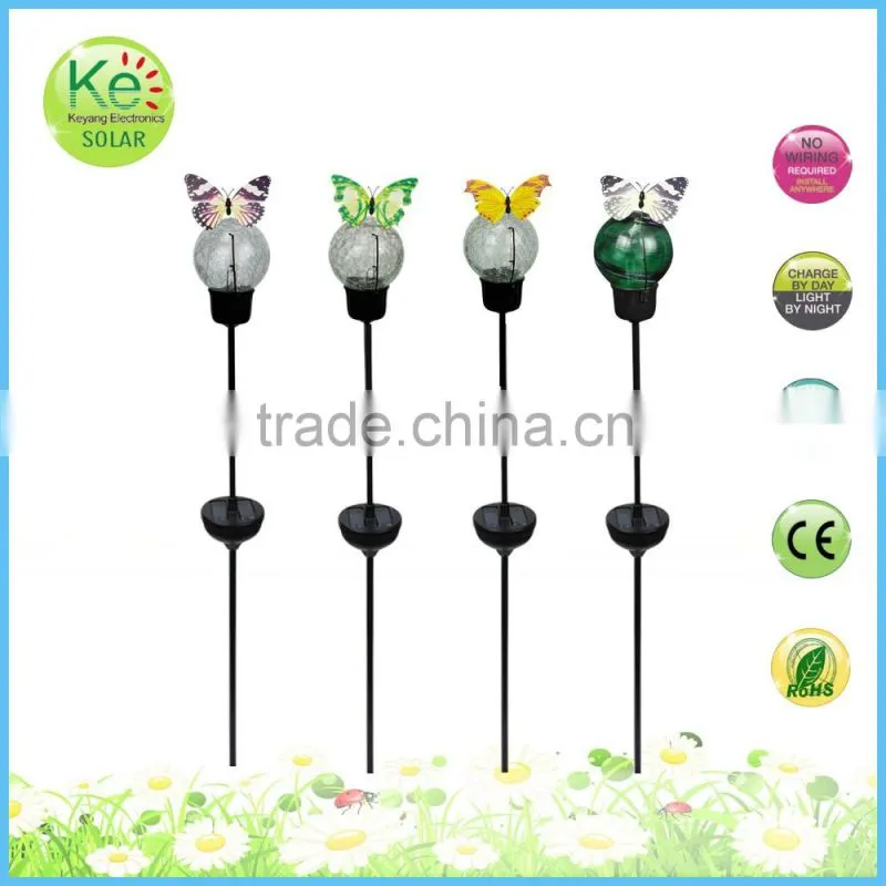 Solar Pathway Lawn Light motion stake LED Garden Yard Light