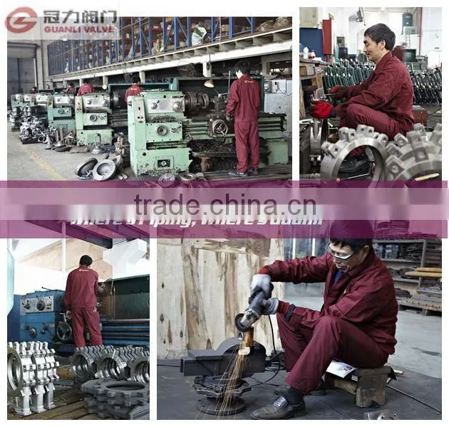 Butt welded gate valve