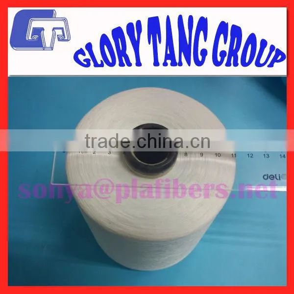 2015 new arrival 100% biodegradable pla yarn, 20Ne/1 corn yarn for tea bag string