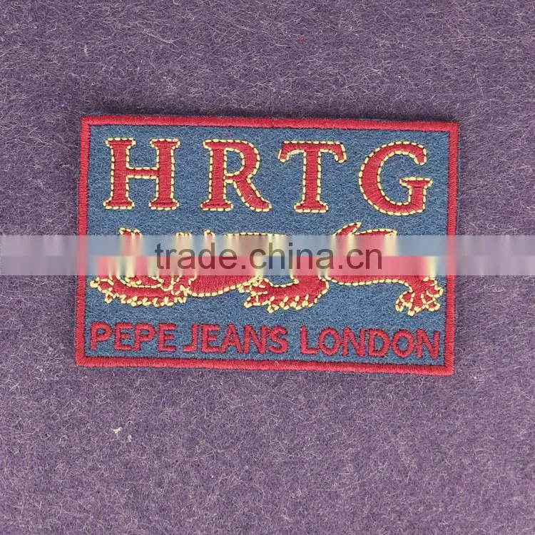 2016 Custom High Quality Embroidery Patch, Woven Patch, Embroidery Label