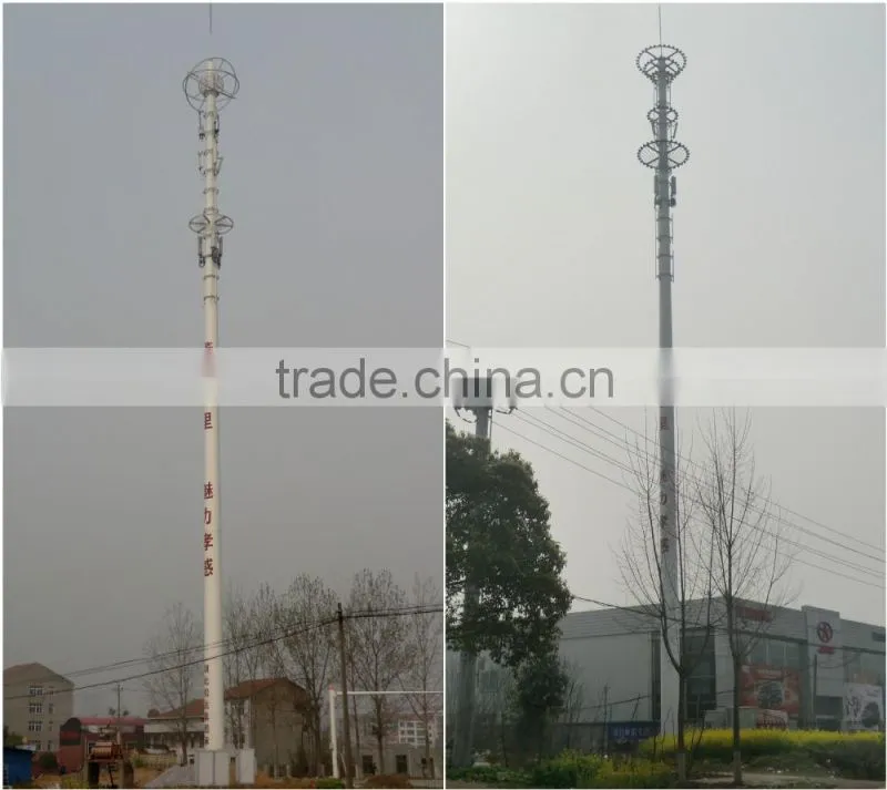 Telecommunication Monopole Tower