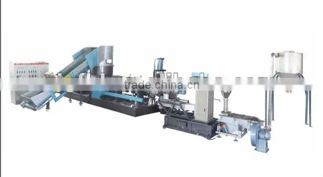 PP PE film pelletizing line/plastic granulator
