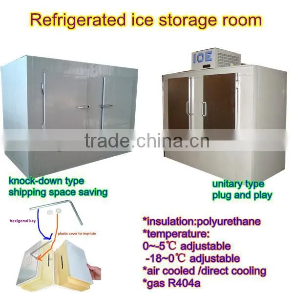Upright ice merchandiser with fan cooling system