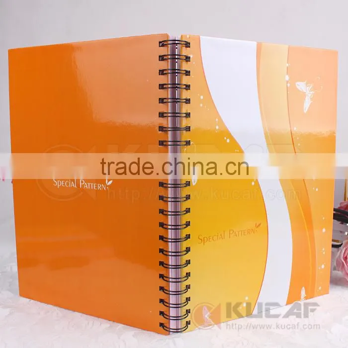 spiral bound paper address book