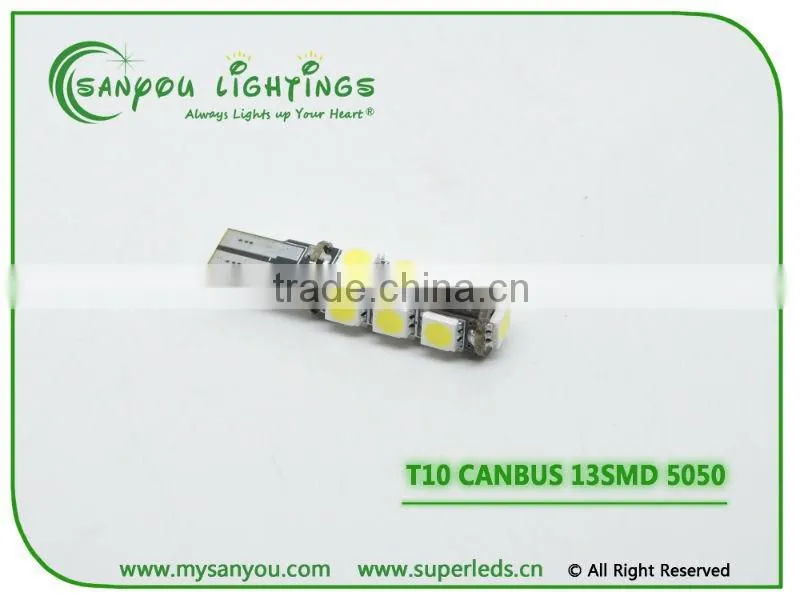 CANBUS LED LAMP Led lighting for car T10 canbus 5smd 1210 car led lights interior led lights car led lamp for car car led