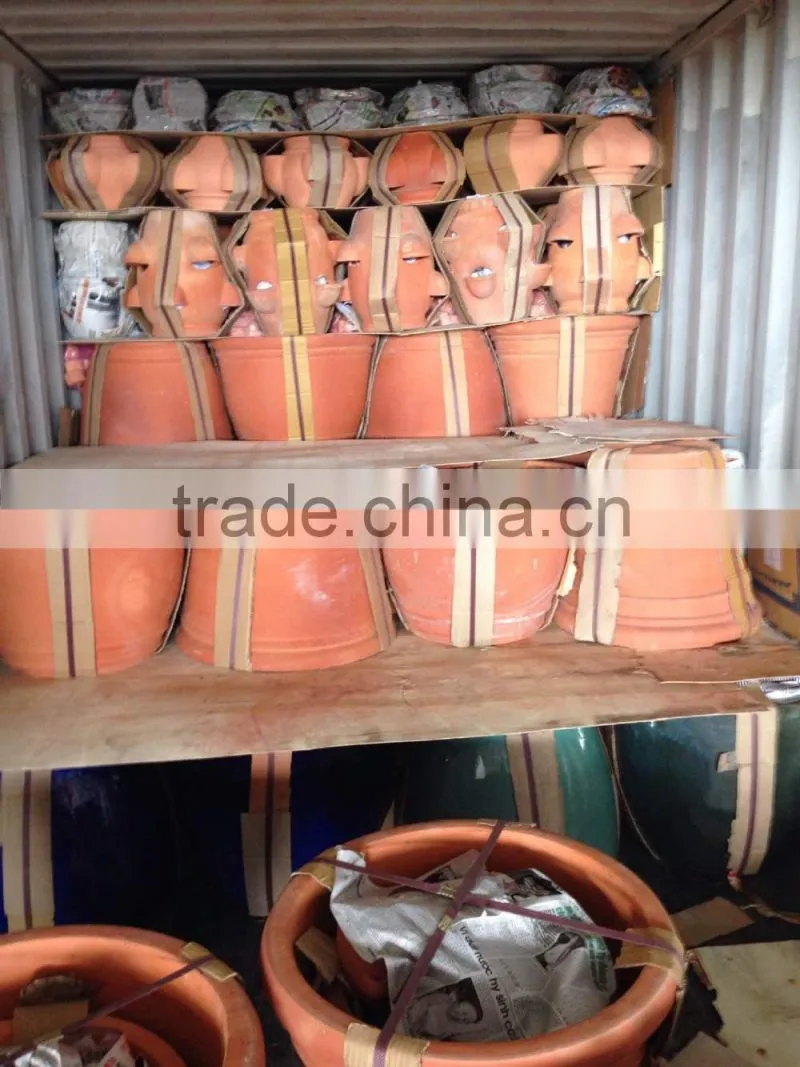 Bird Bath Plain Ceramic flower pots wholesale