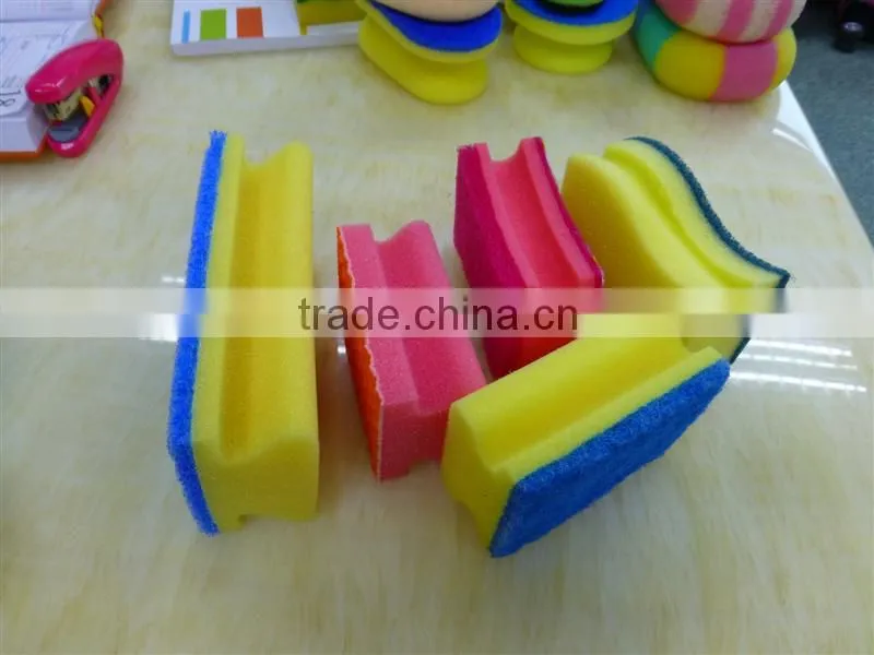 Foam Scrub Sponge Grip Handle Sponge Cutting Equipment