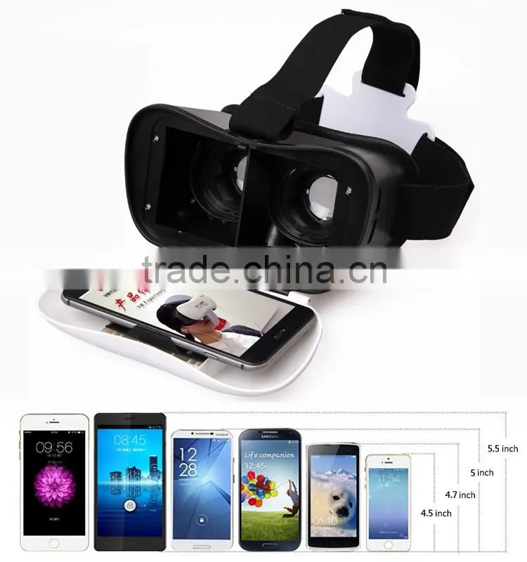 3d virtual vr reality sex mp4 player video glasses, vr box 3d glasses for sexy movie