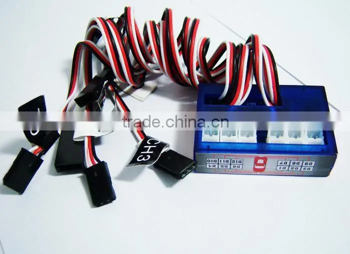 12 LED Flashing Smart LED Light System 2CH 4.8-6V For 1/10 RC Car Truck Tank