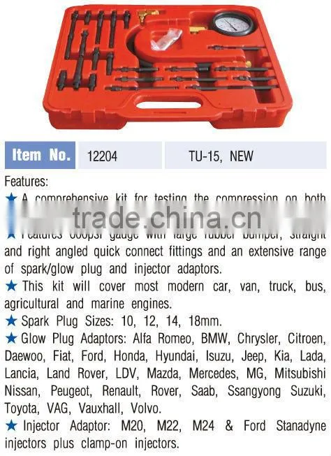 Cylinder Pressure Meter For Diesel Truck