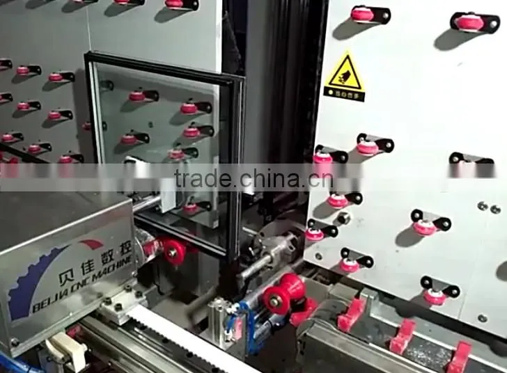 Vertical Flat Pressing Double Glass Making Machine