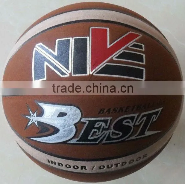 official size and weight match quality PU basketball