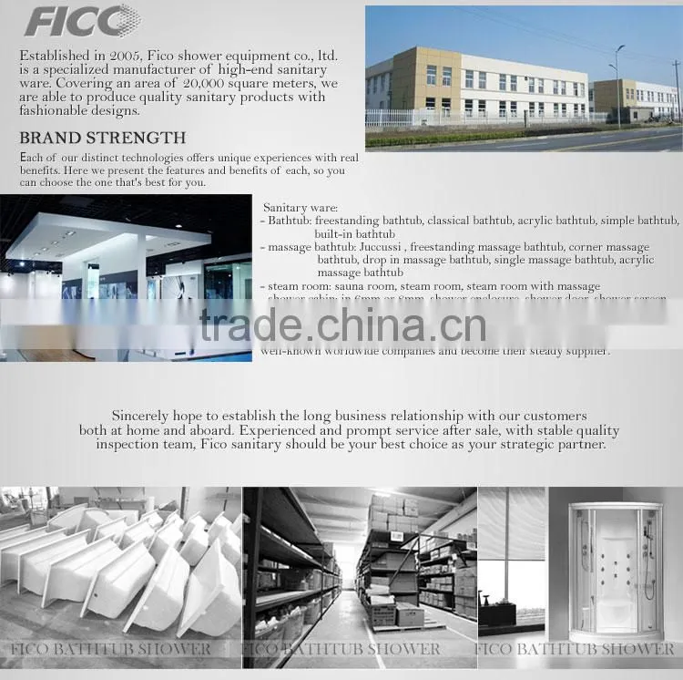 Fico 2016 new!FC-108,sauna steam room combination