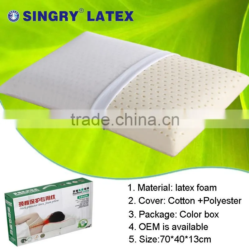 Bread Latex Foam Pillow; Letter Shape Pillow