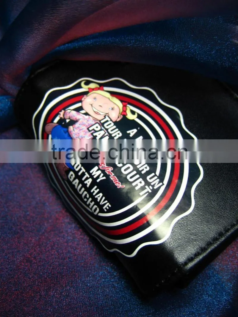 manufacturer garment clothing packaging printed adhesive paper stickers