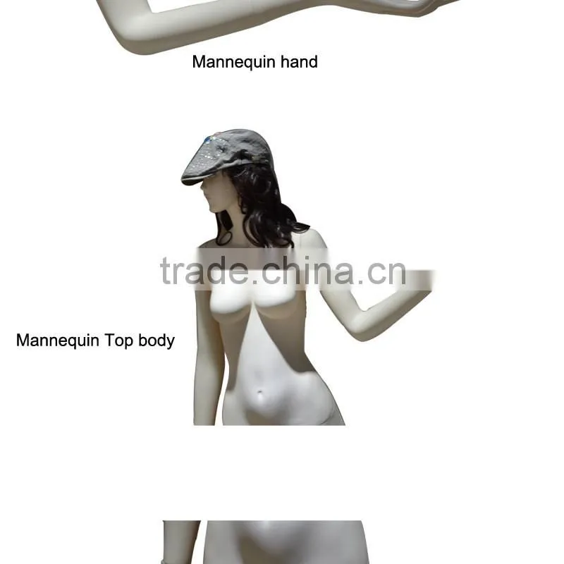 Plus Size White Glossy Sexy High Quality Mannequin Factory In China