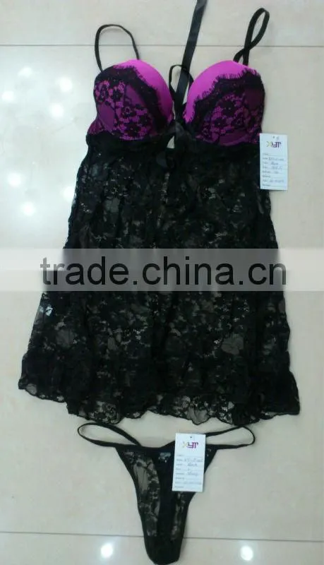2014 hot sale ladies sexy underwear set