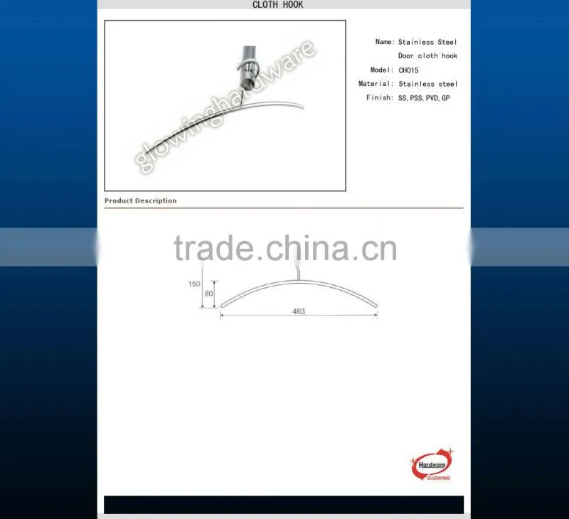 Stainless Steel hanger