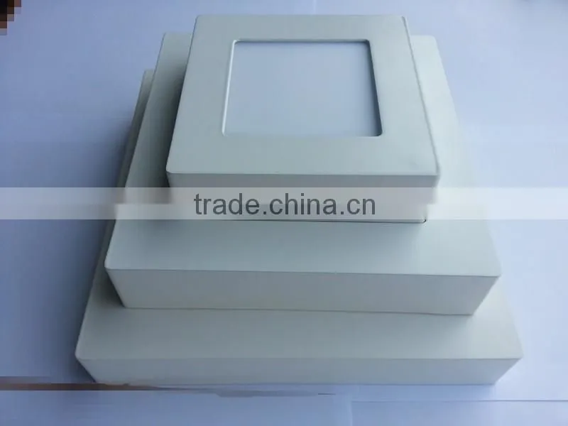 Surface mounted AC85-265V 6W12w18w24w36w ceiling lamp led round panel lights