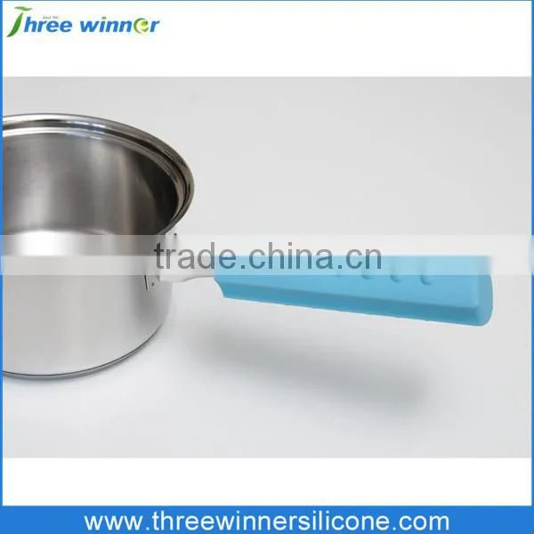Silicone pot handle holder/silicone sleeve for pot handle
