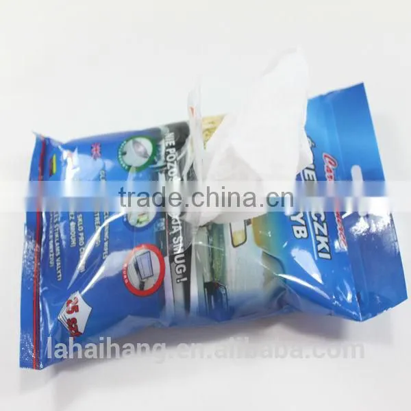 Chinese wholesale diamond spunlace nonwoven manufacture wet auto clean wipes