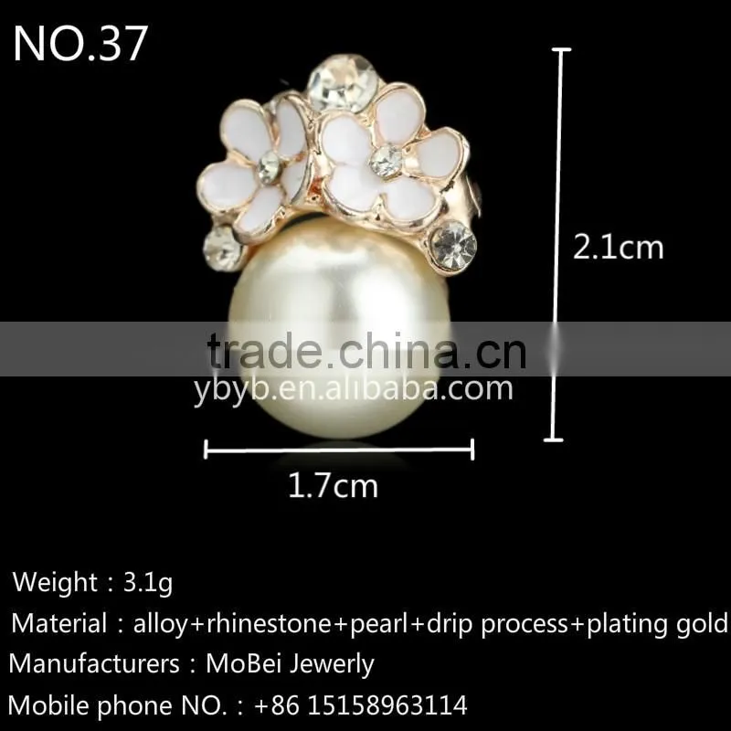 Wholesale Bridal Pearl Button Decoration Usage All Types Of Button-37