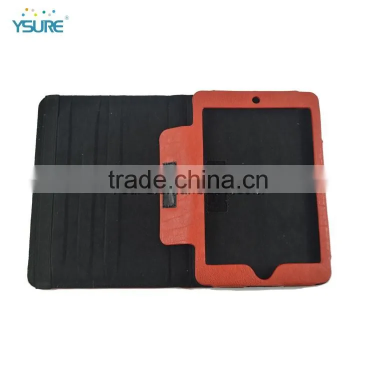 Lambskin stand leather case for ipad mini 2