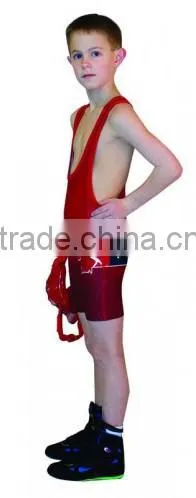 Promotional full sublimation youth wrestling singlet