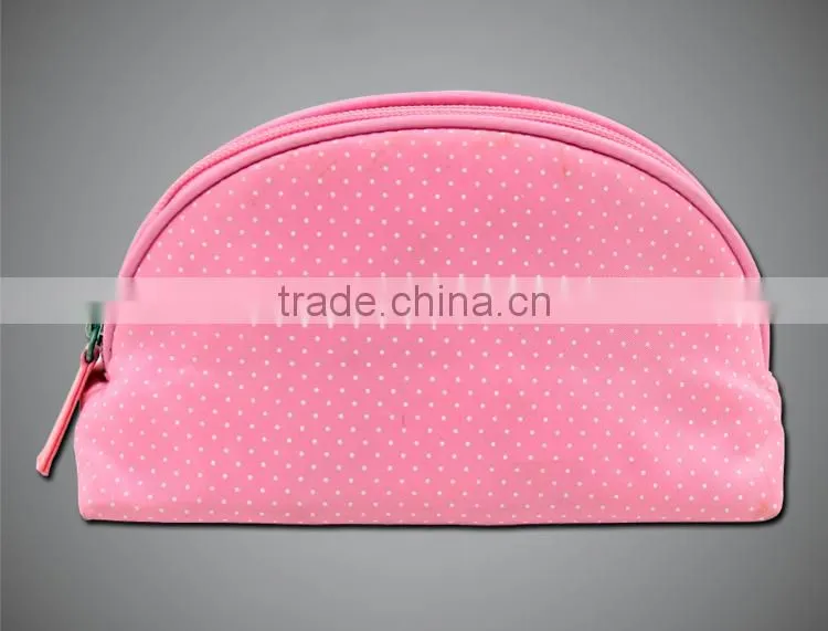 New design polyester promotional cosmetic bag