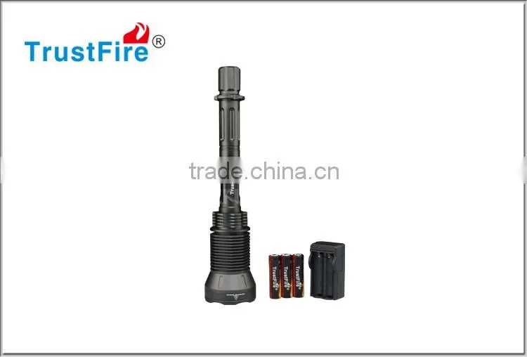 Best powerful 2000M longest distance TrustFire X6 tactical flashlight 2300LM police torch 18650 CREE led flashlights