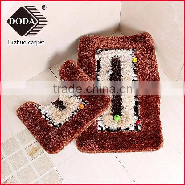 Luxury brand polyester shaggy amaz carpet 3d floor long pile
