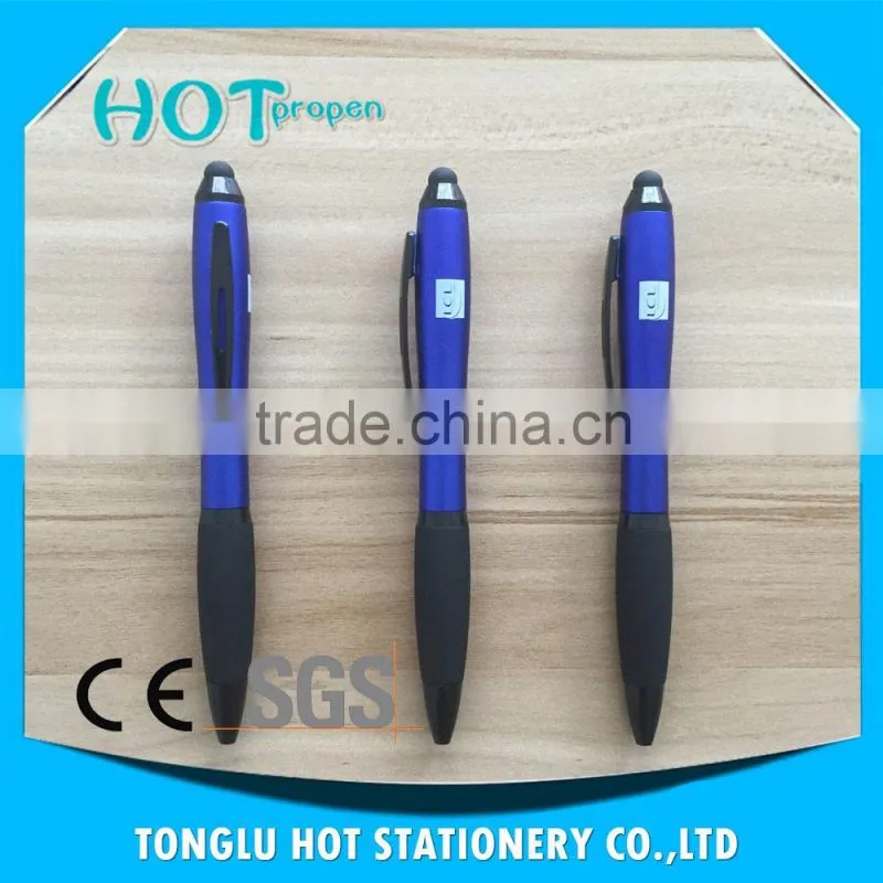 black parts metal clil stylus touch ball pen for gift and computer