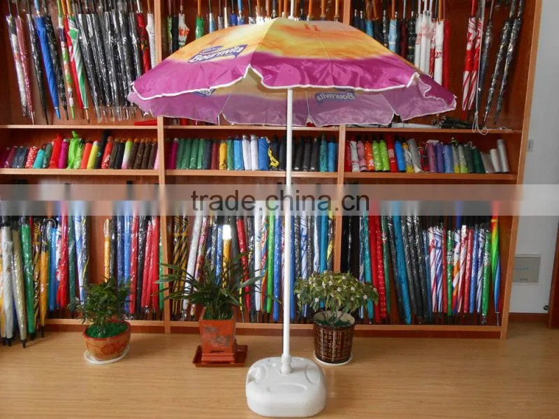 colorful polyester beach umbrella sunbrella
